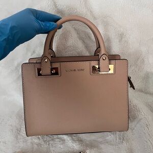 NWT - Michael Kors Beige Satchel Bag